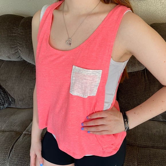PINK Victoria's Secret Tops - Y2K VS PINK TANK TOP